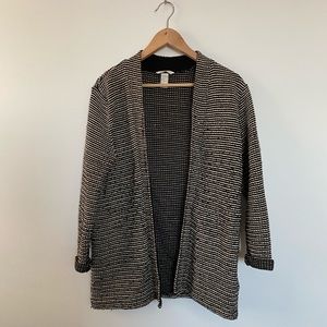H&M Striped Open Cardigan